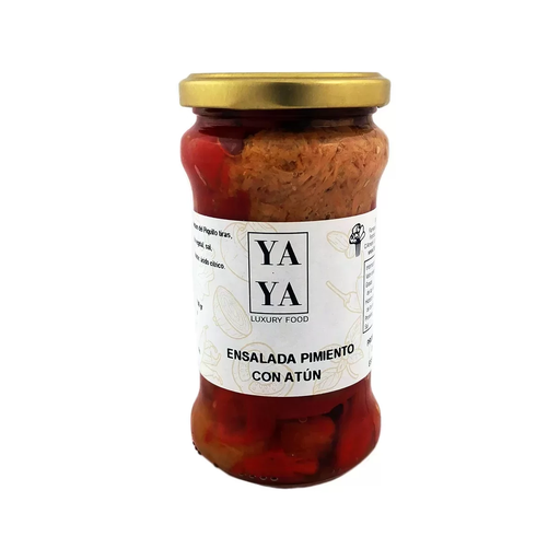 [C06] Ensalada Pimiento Piquillo con Atún en Conserva - YAYA Luxury Food
