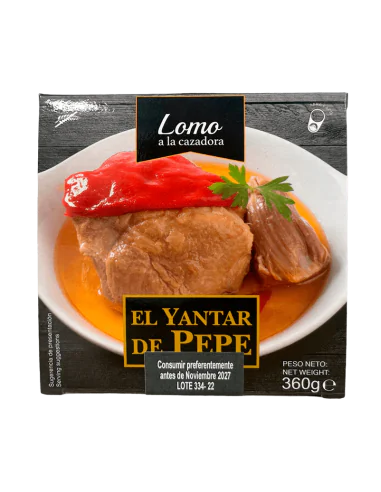 [1480] Lomo a la Cazadora Yantar de Pepe (380 g)