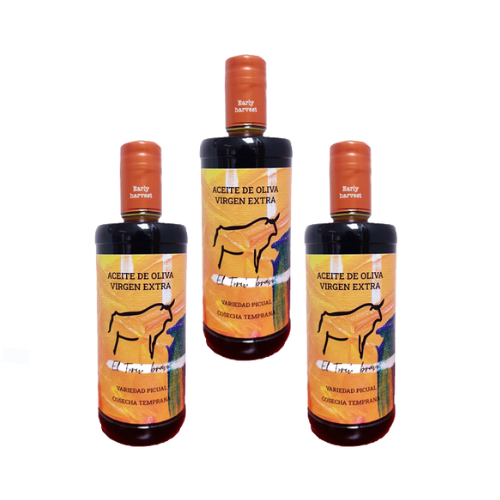 [A04] Aceite El Torito Bravo Pack 3 - Cosecha Temprana (500 ml)